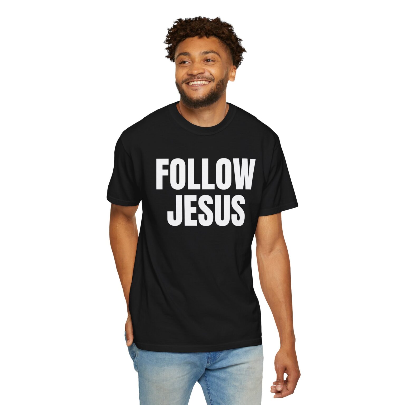 Follow Jesus Comfort Colors Shirt