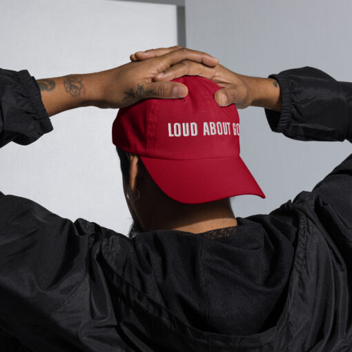 Loud About God Dad hat - Image 5