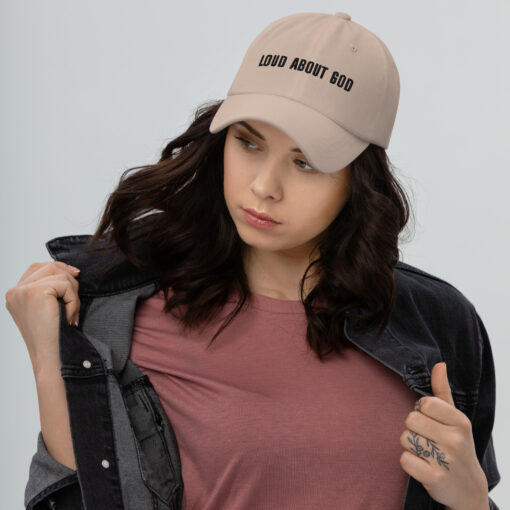 Loud About God Dad hat - Image 2
