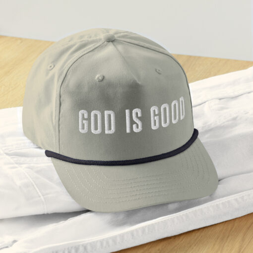 God is Good Golf Rope Cap - Image 3