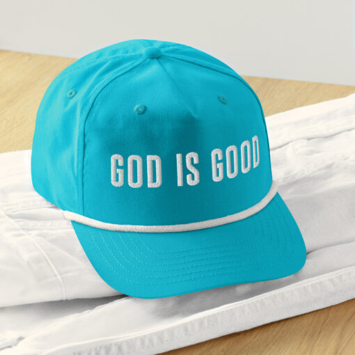God is Good Golf Rope Cap - Image 2