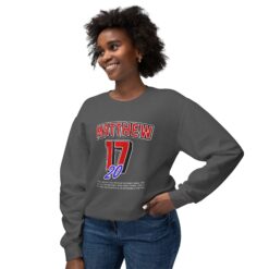 Alternative view of Matthew 17:20 Sports Sweatshirt