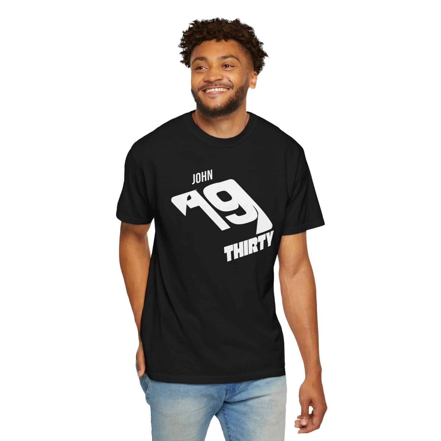 John 19:30 Men's Bible Verse Shirt