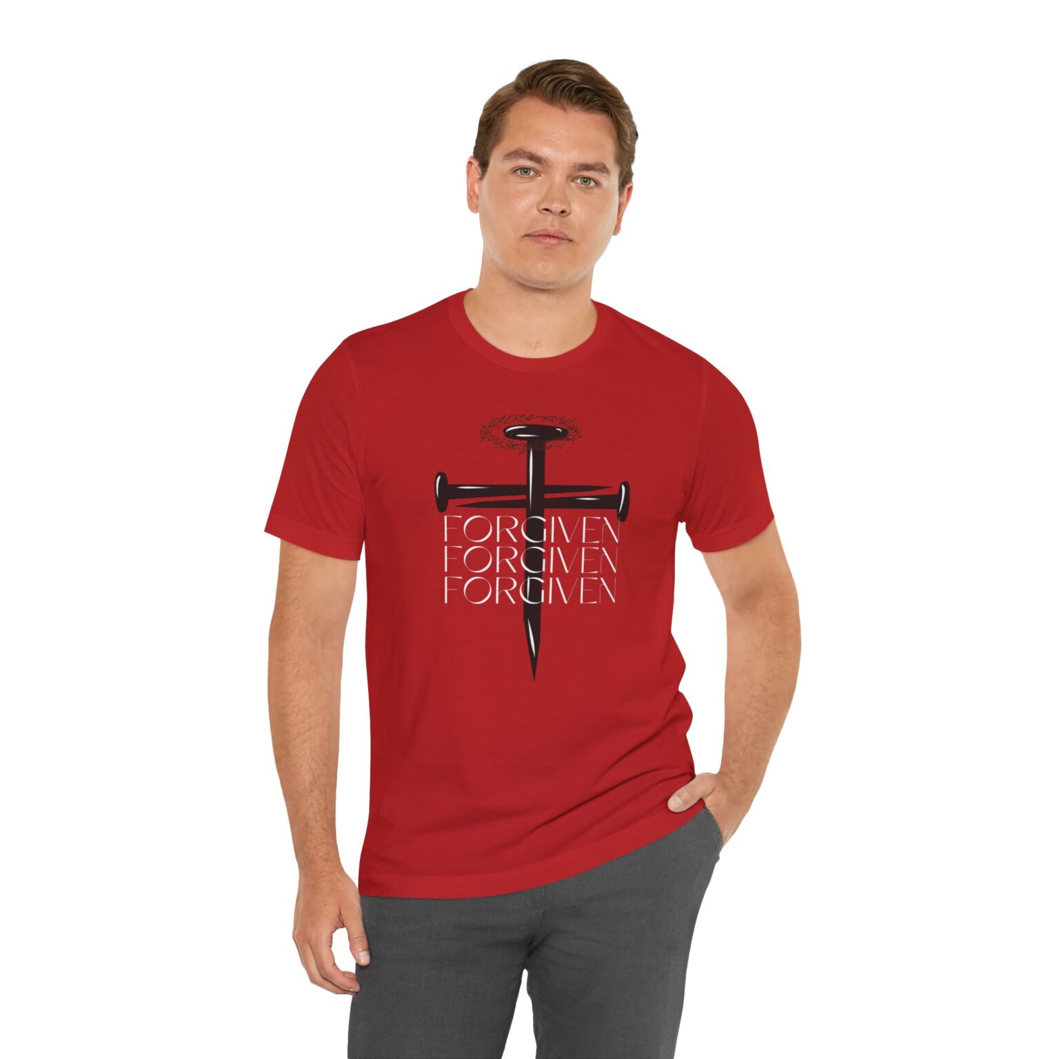 Forgiven Faith Based Christian Apparel Shirt,