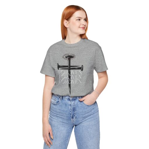 Forgiven Faith Based Christian Apparel Shirt, - Image 11