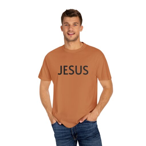 Jesus Large Embroidery Tee - Image 7