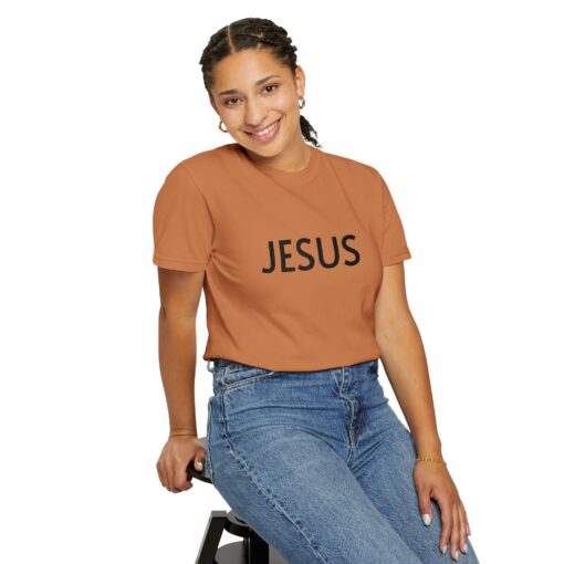 Jesus Large Embroidery Tee - Image 8